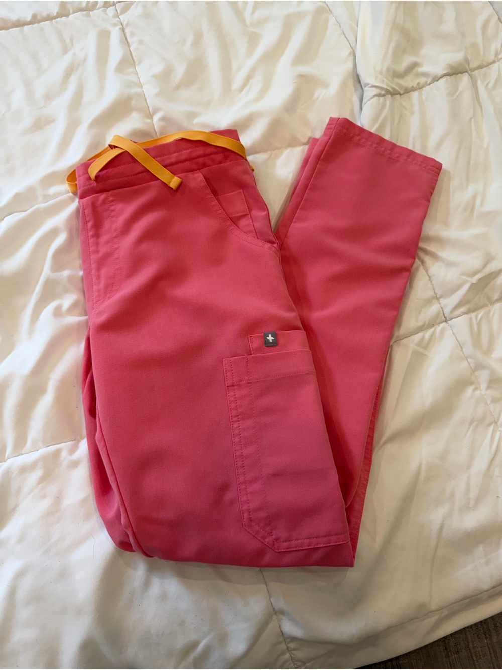 Figs Neon Pink Yola Pants